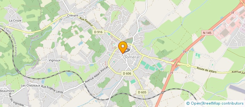 localisation de l'entreprise PETANQUE DOREMATOISE à DOMERAT
