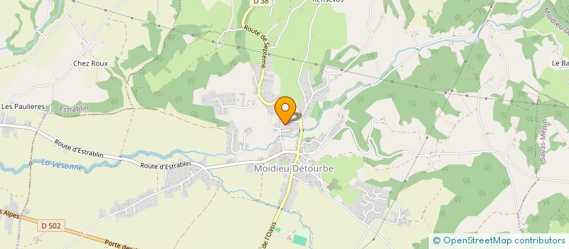 localisation de l'entreprise PETANQUE DU PAYS SAINT JEANNAIS  SAINT-JEAN-DE-BOURNAY