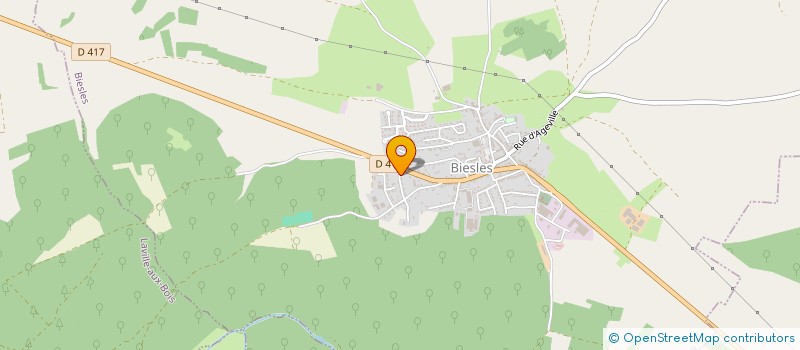localisation de l'entreprise PETANQUE DU VAL MOIRON à BIESLES