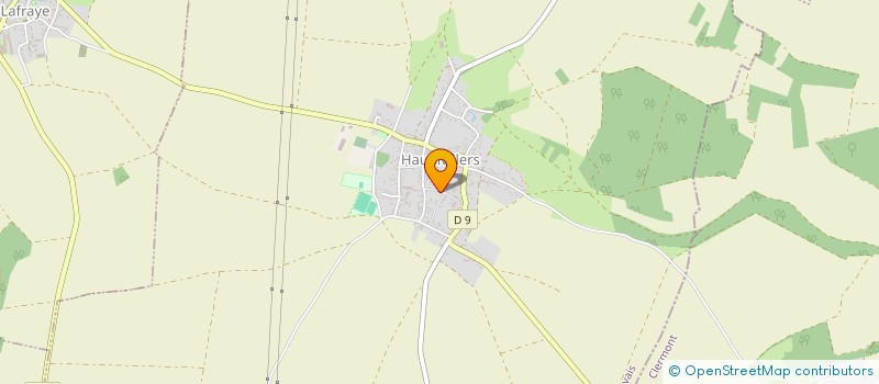 localisation de l'entreprise PETANQUE HAUDIVILLOISE  HAUDIVILLERS