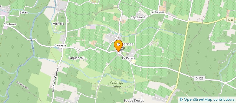 localisation de l'entreprise PETANQUE LOISIRS MAZERES  MAZERES