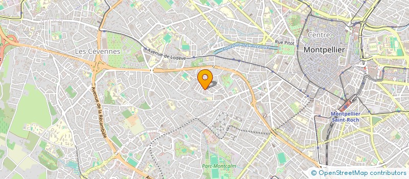 localisation de l'entreprise PETANQUE MARCOU à MONTPELLIER