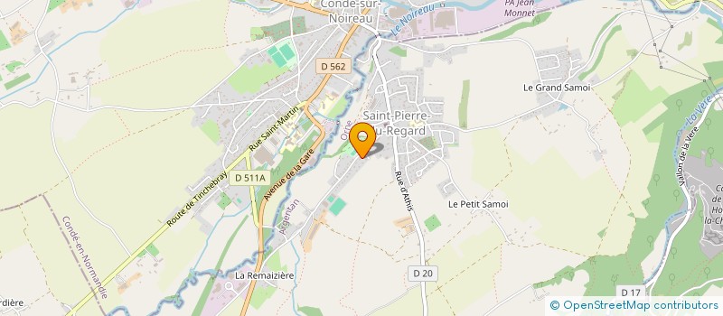 localisation de l'entreprise PETANQUE PETRUVIENNE à SAINT-PIERRE-DU-REGARD