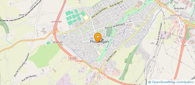 localisation de l'entreprise PETANQUE PLOUFRAGANAISE à PLOUFRAGAN