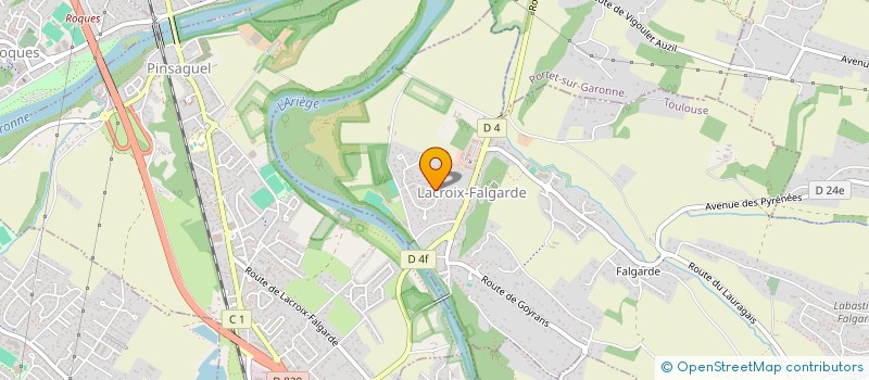 localisation de l'entreprise PETANQUE ROQUETTOISE à ROQUETTES