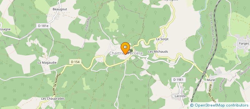 localisation de l'entreprise PETANQUE SAINT PANTALEONNAISE  SAINT-PANTALEON-DE-LARCHE