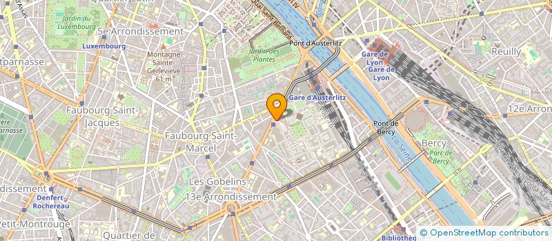 localisation de l'entreprise PETANQUE SPORTIVE ASSISTANCE PUBLIQUE  PARIS