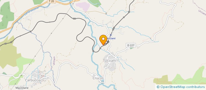 localisation de l'entreprise PETANQUE UCCIANAISE  UCCIANI