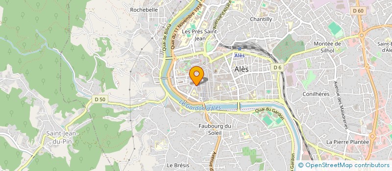 localisation de l'entreprise PETANQUEURS  DES ARTS  ALES