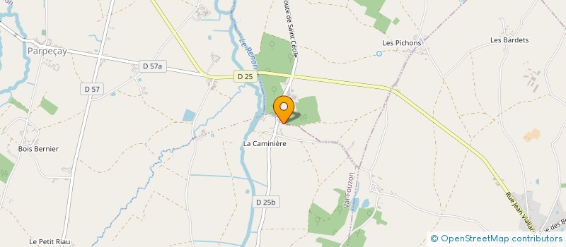localisation de l'entreprise PETAT CHRISTOPHE à VAL-FOUZON