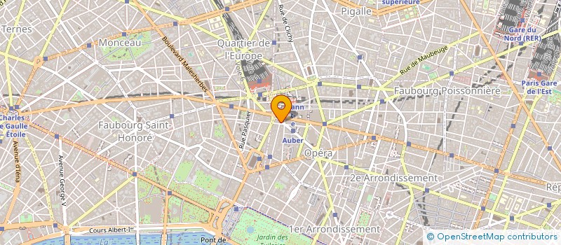 localisation de l'entreprise PETAT FLORY  PARIS