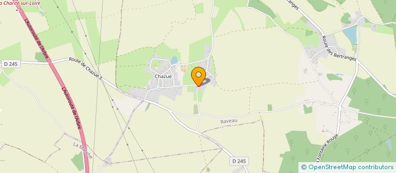 localisation de l'entreprise PETCH-HOME  RAVEAU