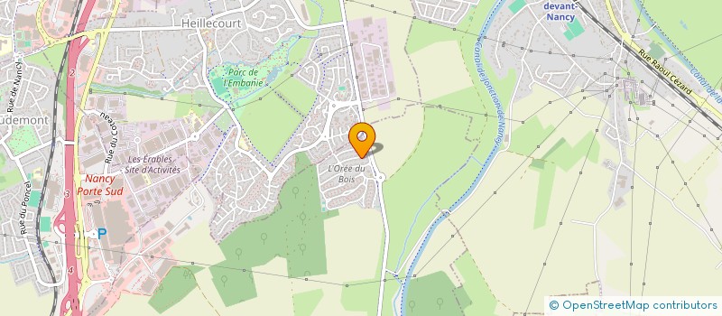 localisation de l'entreprise PETCHAVE'PROD  FLEVILLE-DEVANT-NANCY