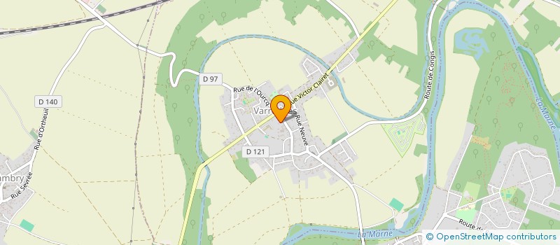 localisation de l'entreprise PETCOF  VARREDDES