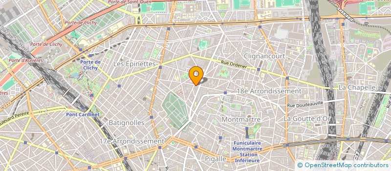 localisation de l'entreprise PETER ET ASSOCIES à PARIS