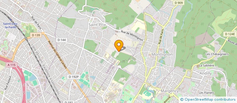 localisation de l'entreprise PETER HOLDING à SAINT-PRIX