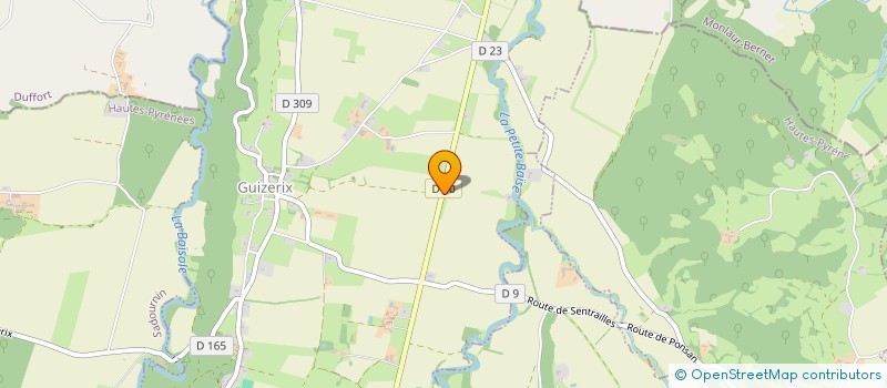 localisation de l'entreprise PETER HOYLER  CASTELNAU-MAGNOAC