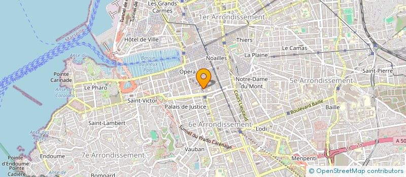 localisation de l'entreprise PETER PAN à MARSEILLE