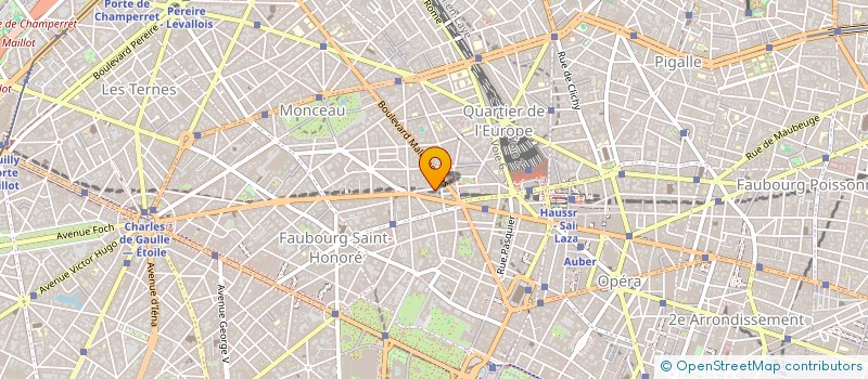 localisation de l'entreprise PETERHOF  PARIS