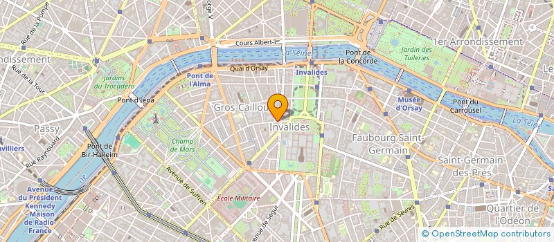 localisation de l'entreprise PETERS  PARIS