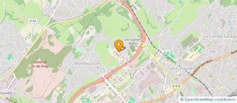 localisation de l'entreprise PETETIN BATIMENT SERVICES SAS  BESANCON