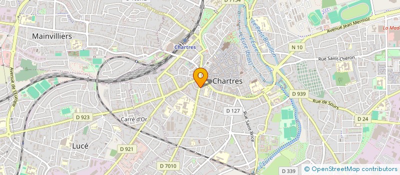localisation de l'entreprise PETI PIERRE à CHARTRES
