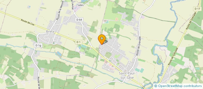 localisation de l'entreprise PETIBIO à LEVIGNAC