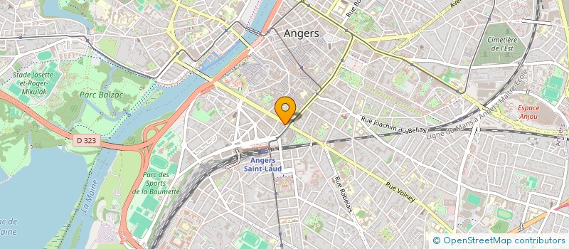 localisation de l'entreprise PETIBONUM à ANGERS