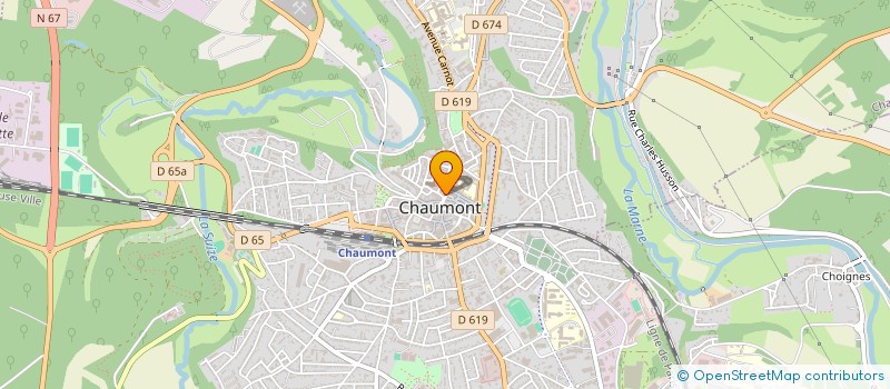 localisation de l'entreprise PETIFANT à CHAUMONT