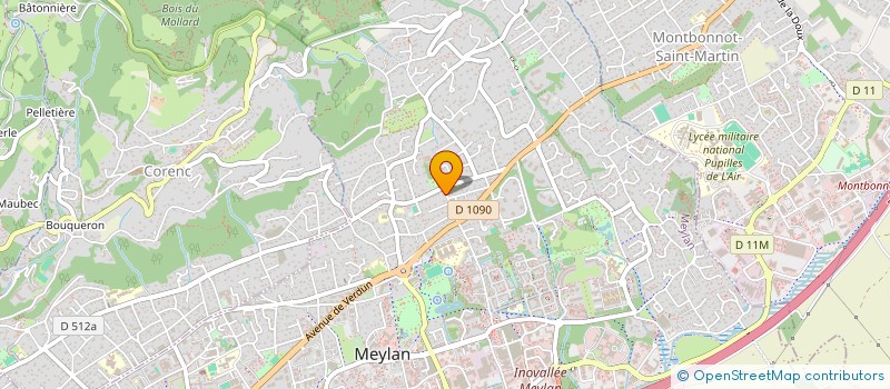 localisation de l'entreprise PETILLA  MEYLAN
