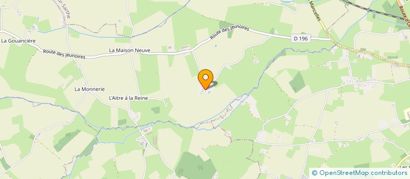 localisation de l'entreprise PETIOT  SAINT CHRISTOPHE DU JAMBET