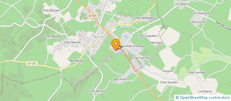 localisation de l'entreprise PETIOT IMMOBILIER  ECOYEUX