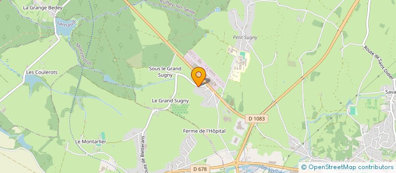 localisation de l'entreprise PETIOT PERE ET FILS à CHILLY-LE-VIGNOBLE