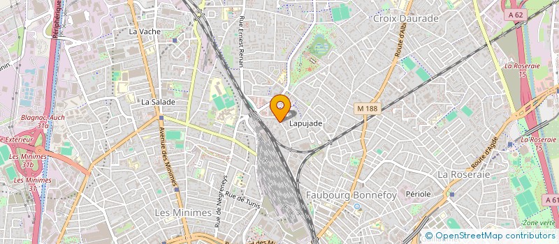 localisation de l'entreprise PETIPLA à TOULOUSE