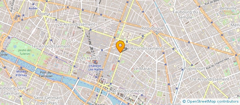 localisation de l'entreprise PETIPON  PARIS