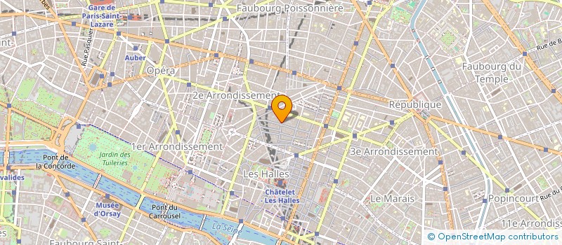 localisation de l'entreprise PETISAL  PARIS