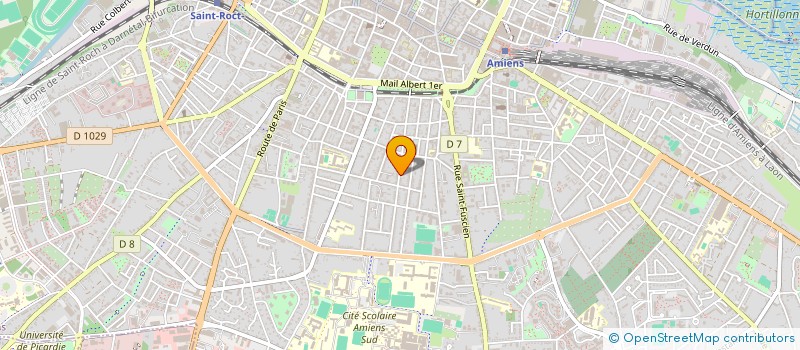 localisation de l'entreprise PETIT 04 à AMIENS