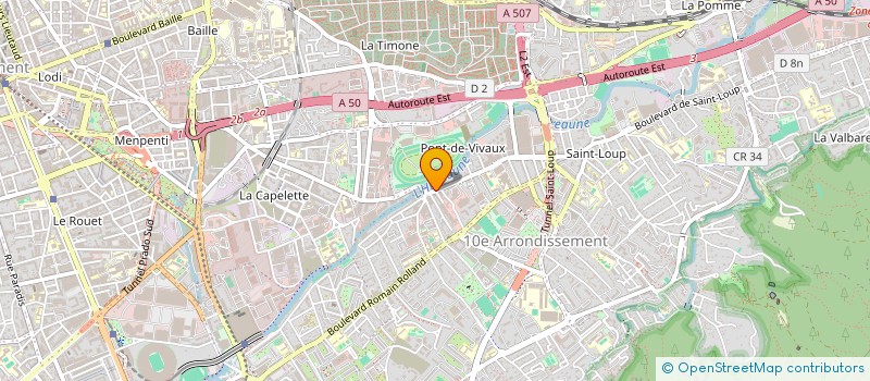 localisation de l'entreprise PETIT 13 à MARSEILLE