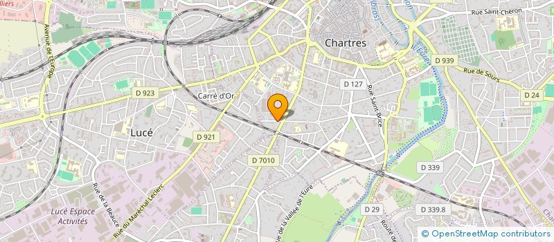 localisation de l'entreprise PETIT à CHARTRES