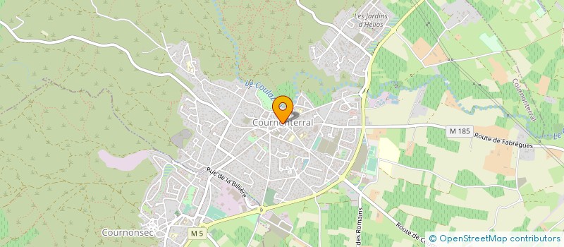 localisation de l'entreprise PETIT A PETIT à COURNONTERRAL
