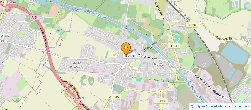 localisation de l'entreprise PETIT A PETIT ... ASSOCIATION POUR L'EVEIL DU TOUT PETIT A AUBY  AUBY