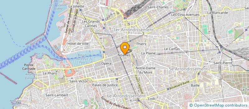 localisation de l'entreprise PETIT ACCENT à MARSEILLE