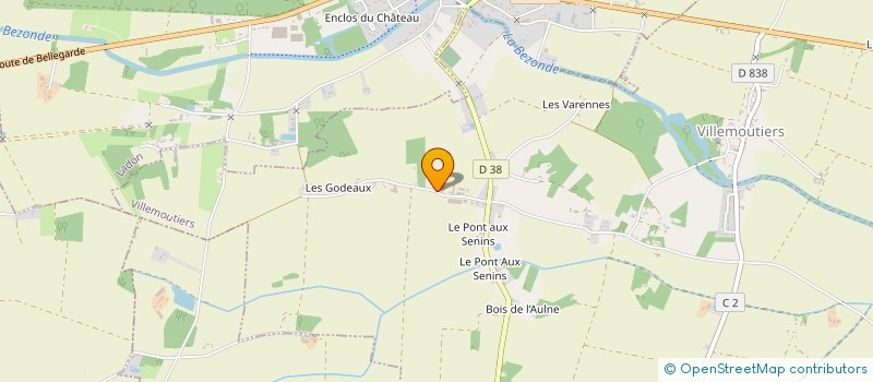 localisation de l'entreprise PETIT AGRICULTURE - ENVIRONNEMENT - EVENEMENTS à VILLEMOUTIERS