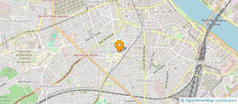 localisation de l'entreprise PETIT ANCRE  BORDEAUX