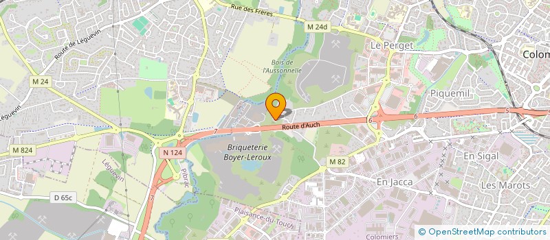 localisation de l'entreprise PETIT BAMBOU à COLOMIERS