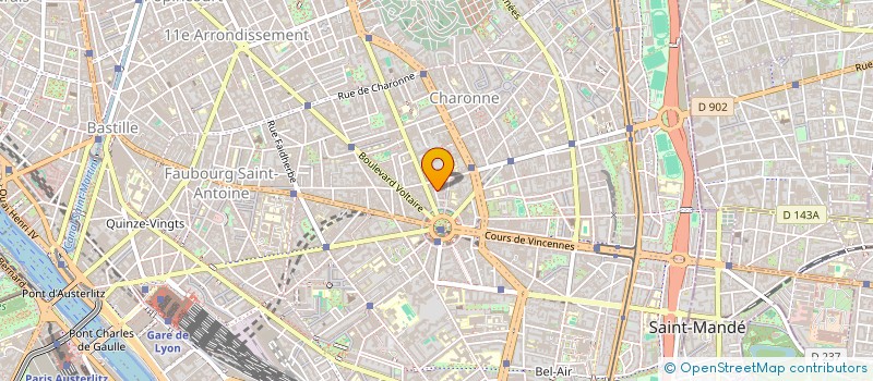 localisation de l'entreprise PETIT BASSIN  PARIS