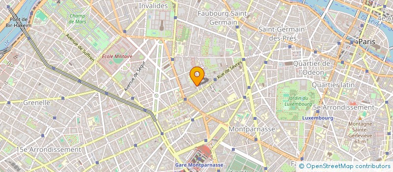 localisation de l'entreprise PETIT BE PATRIMOINE  PARIS