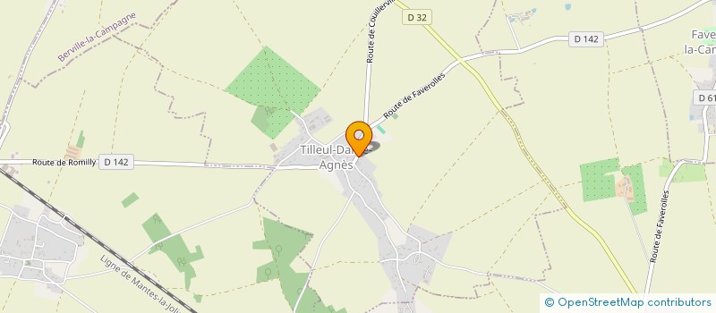 localisation de l'entreprise PETIT BOEDT  TILLEUL-DAME-AGNES