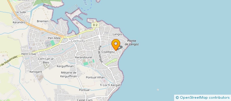 localisation de l'entreprise PETIT BOLIDE  LOCTUDY