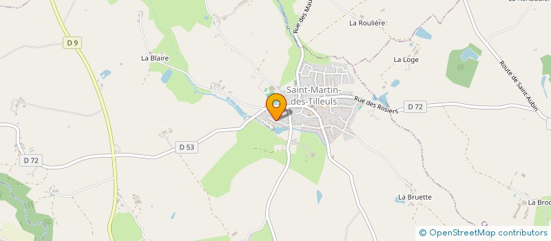 localisation de l'entreprise PETIT BOOTH  SAINT-MARTIN-DES-TILLEULS